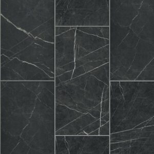 Panele laminowane Faus Industry Tiles negro marble S180239